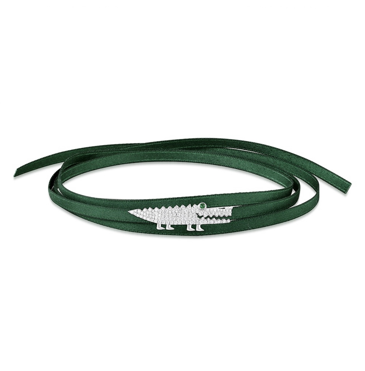 گردنبند (دستبند) سوسمار نقره se303