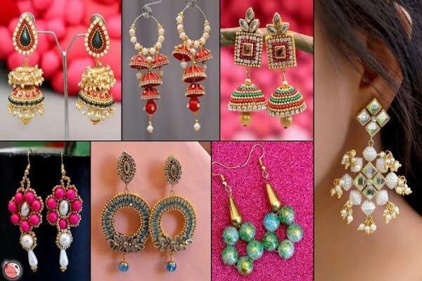 گوشواره های رنگی مخصوص